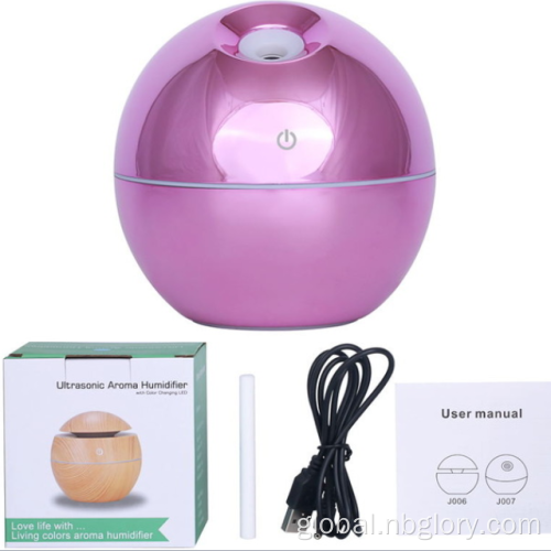 Portable Mini Humidifier 7 Colors 130ML Aromatherapy Cool Mist Air Humidifier Manufactory